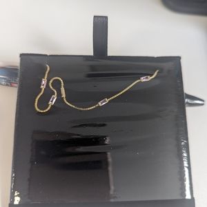 .925 sterling silver necklace October birthstone necklace